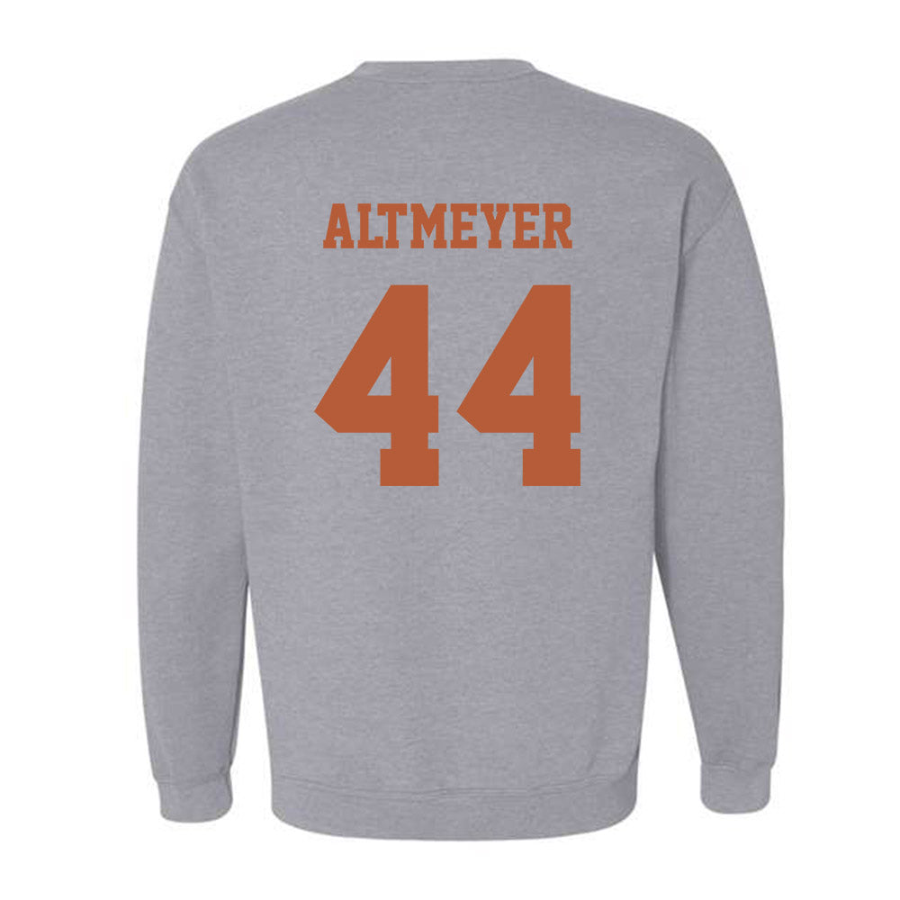 Texas - NCAA Softball : Kaiah Altmeyer - NCAA® Replica Shersey Crewneck Sweatshirt-1