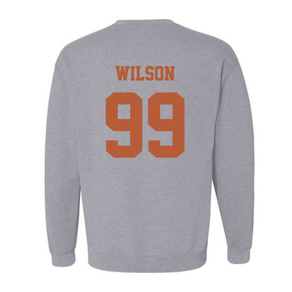 Texas - NCAA Softball : Aundrea Wilson - NCAA® Replica Shersey Crewneck Sweatshirt-1