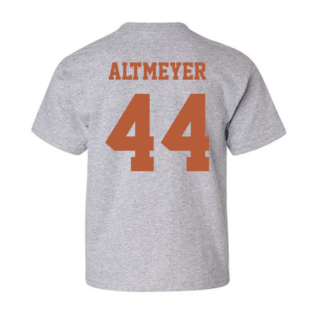 Texas - NCAA Softball : Kaiah Altmeyer - NCAA® Replica Shersey Youth T-Shirt-1