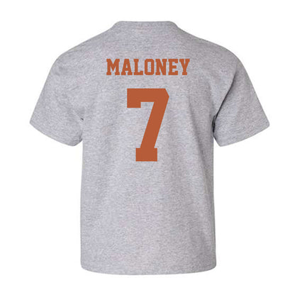 Texas - NCAA Softball : Ashton Maloney - Replica Shersey Youth T-Shirt-1
