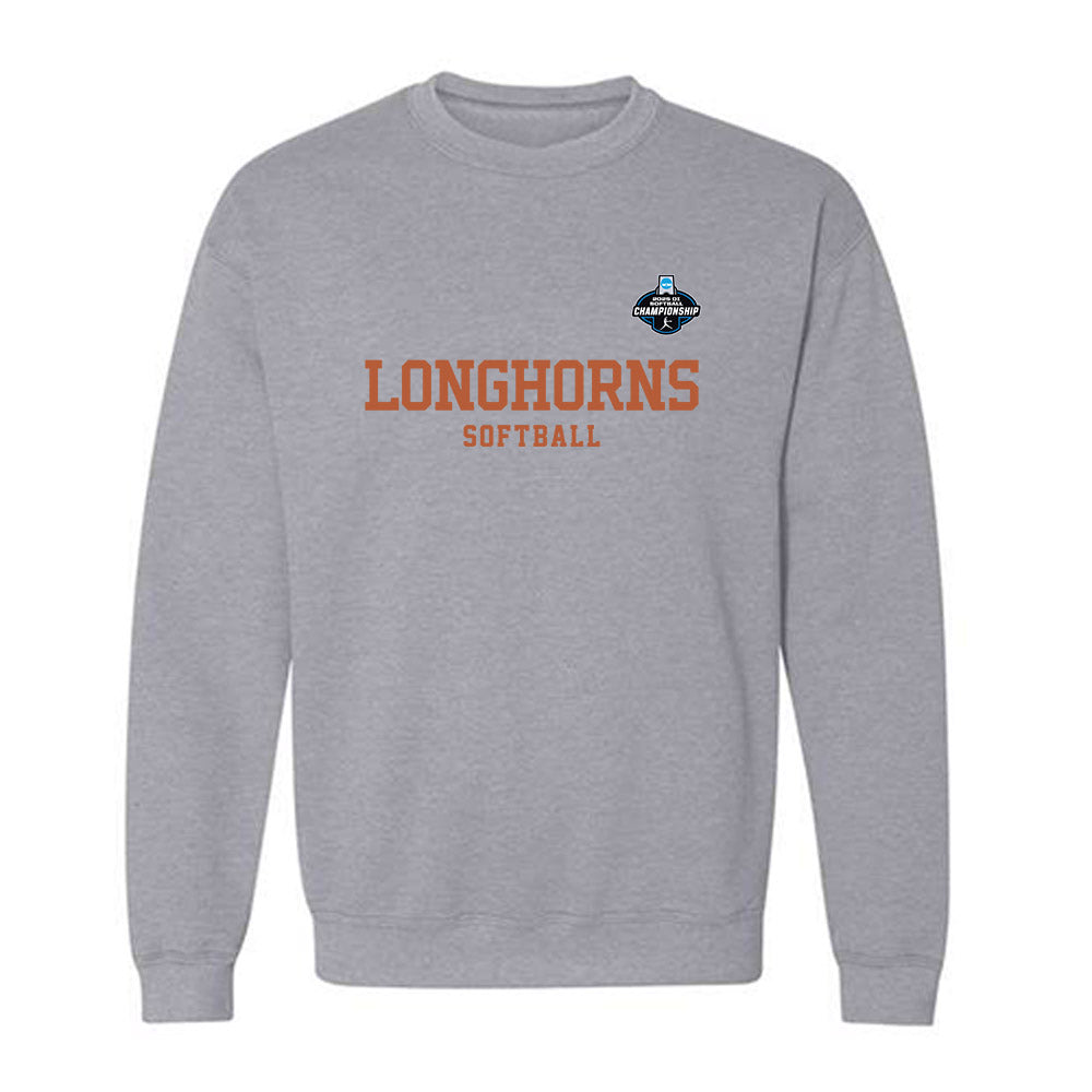 Texas - NCAA Softball : Kaydee Bennett - Replica Shersey Crewneck Sweatshirt-0