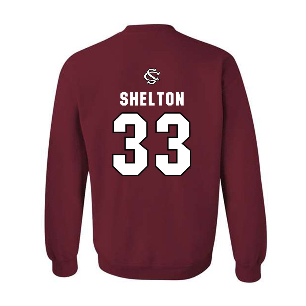 South Carolina - NCAA Softball : Karley Shelton - NCAA® Replica Shersey Crewneck Sweatshirt-1