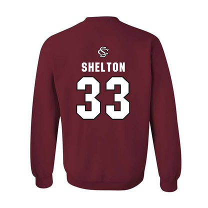 South Carolina - NCAA Softball : Karley Shelton - NCAA® Replica Shersey Crewneck Sweatshirt-1