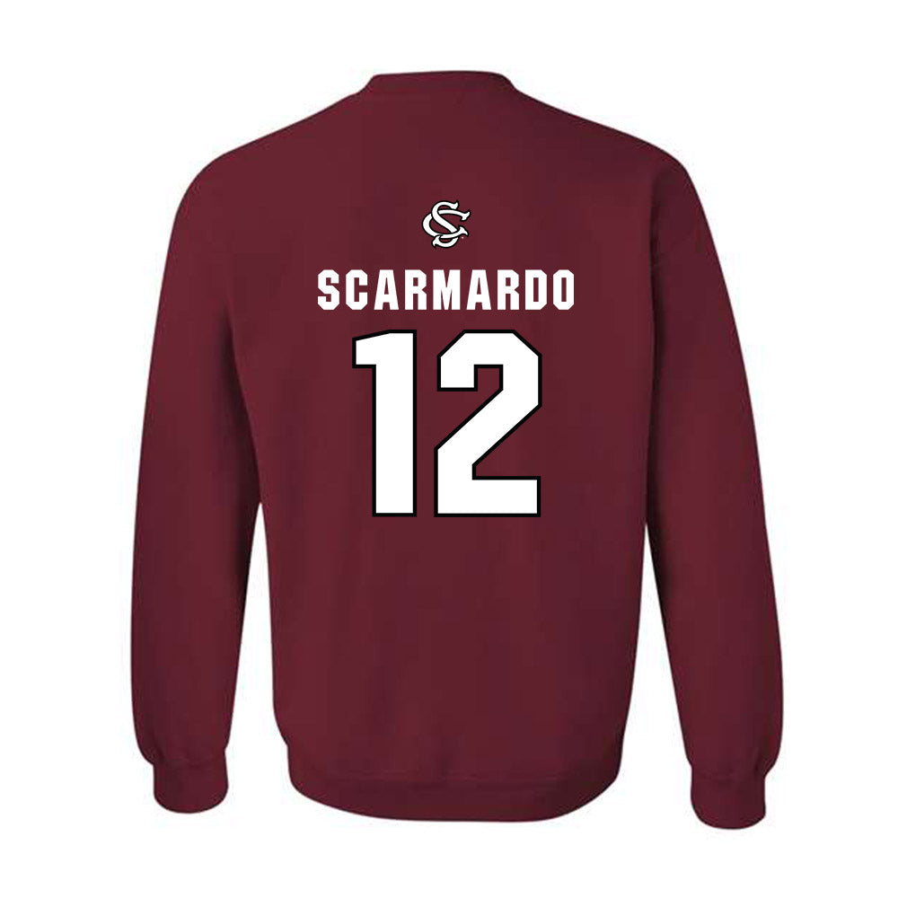 South Carolina - NCAA Softball : Sage Scarmardo - NCAA® Replica Shersey Crewneck Sweatshirt-1