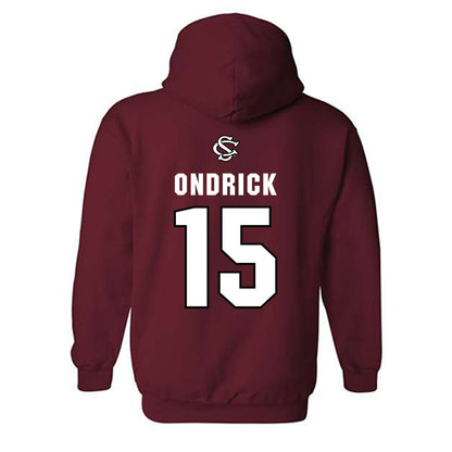 South Carolina - NCAA Softball : Jillian Ondrick - NCAA® Replica Shersey Hooded Sweatshirt-1