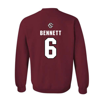 South Carolina - NCAA Softball : Ansley Bennett - NCAA® Replica Shersey Crewneck Sweatshirt-1