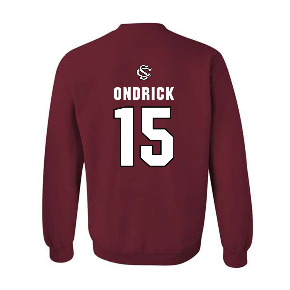 South Carolina - NCAA Softball : Jillian Ondrick - NCAA® Replica Shersey Crewneck Sweatshirt-1
