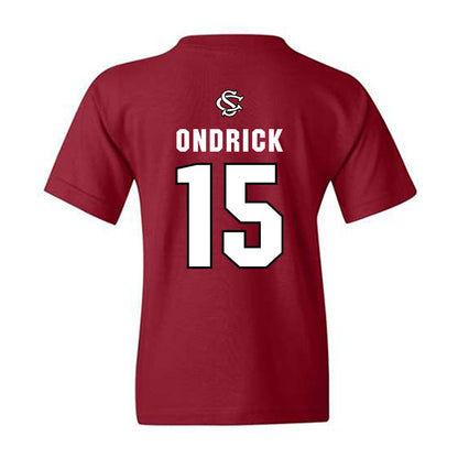 South Carolina - NCAA Softball : Jillian Ondrick - NCAA® Replica Shersey Youth T-Shirt-1