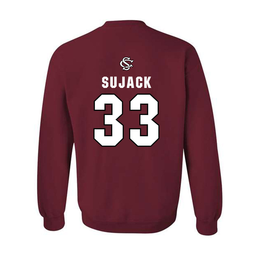 South Carolina - NCAA Softball : Hayden Sujack - NCAA® Replica Shersey Crewneck Sweatshirt-1