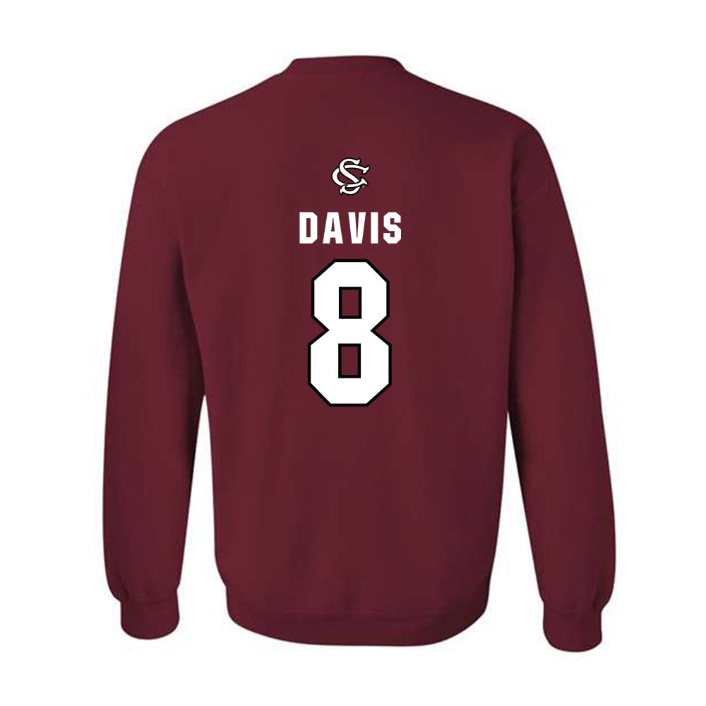 South Carolina - NCAA Softball : Tate Davis - NCAA® Replica Shersey Crewneck Sweatshirt-1