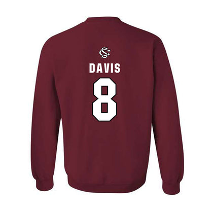 South Carolina - NCAA Softball : Tate Davis - NCAA® Replica Shersey Crewneck Sweatshirt-1