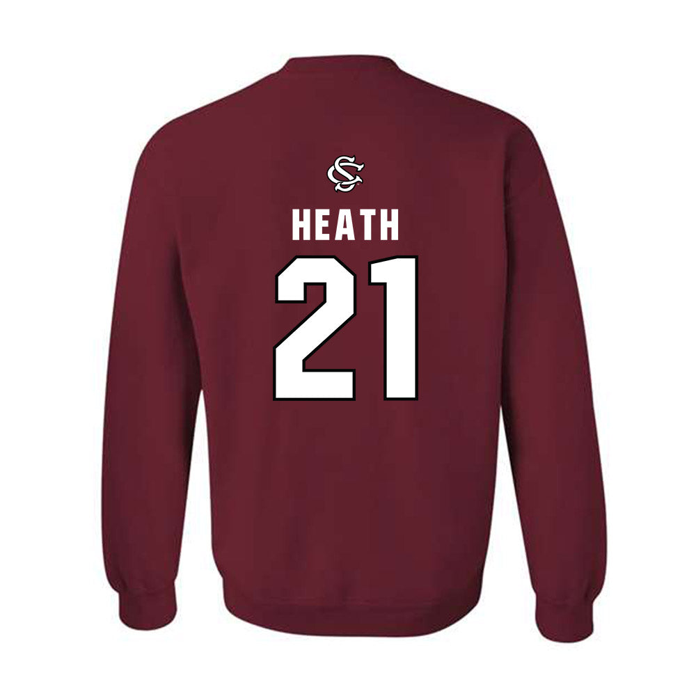 South Carolina - NCAA Softball : Natalie Heath - NCAA® Replica Shersey Crewneck Sweatshirt-1