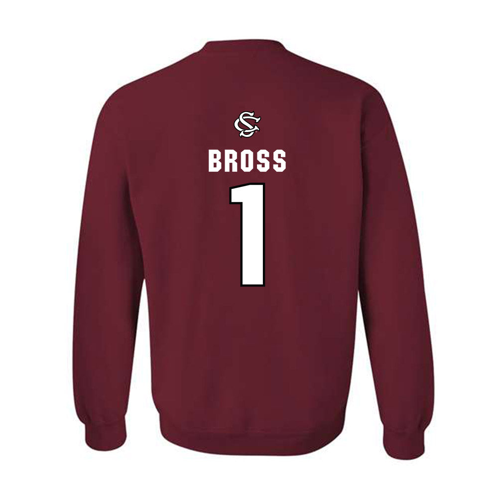 South Carolina - NCAA Softball : Precious Bross - NCAA® Replica Shersey Crewneck Sweatshirt-1
