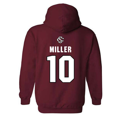 South Carolina - NCAA Softball : Olivia Miller - NCAA® Replica Shersey Hooded Sweatshirt-1