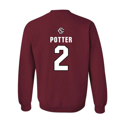 South Carolina - NCAA Softball : Dakota Potter - NCAA® Replica Shersey Crewneck Sweatshirt-1