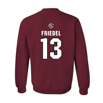 South Carolina - NCAA Softball : Emma Friedel - NCAA® Replica Shersey Crewneck Sweatshirt-1