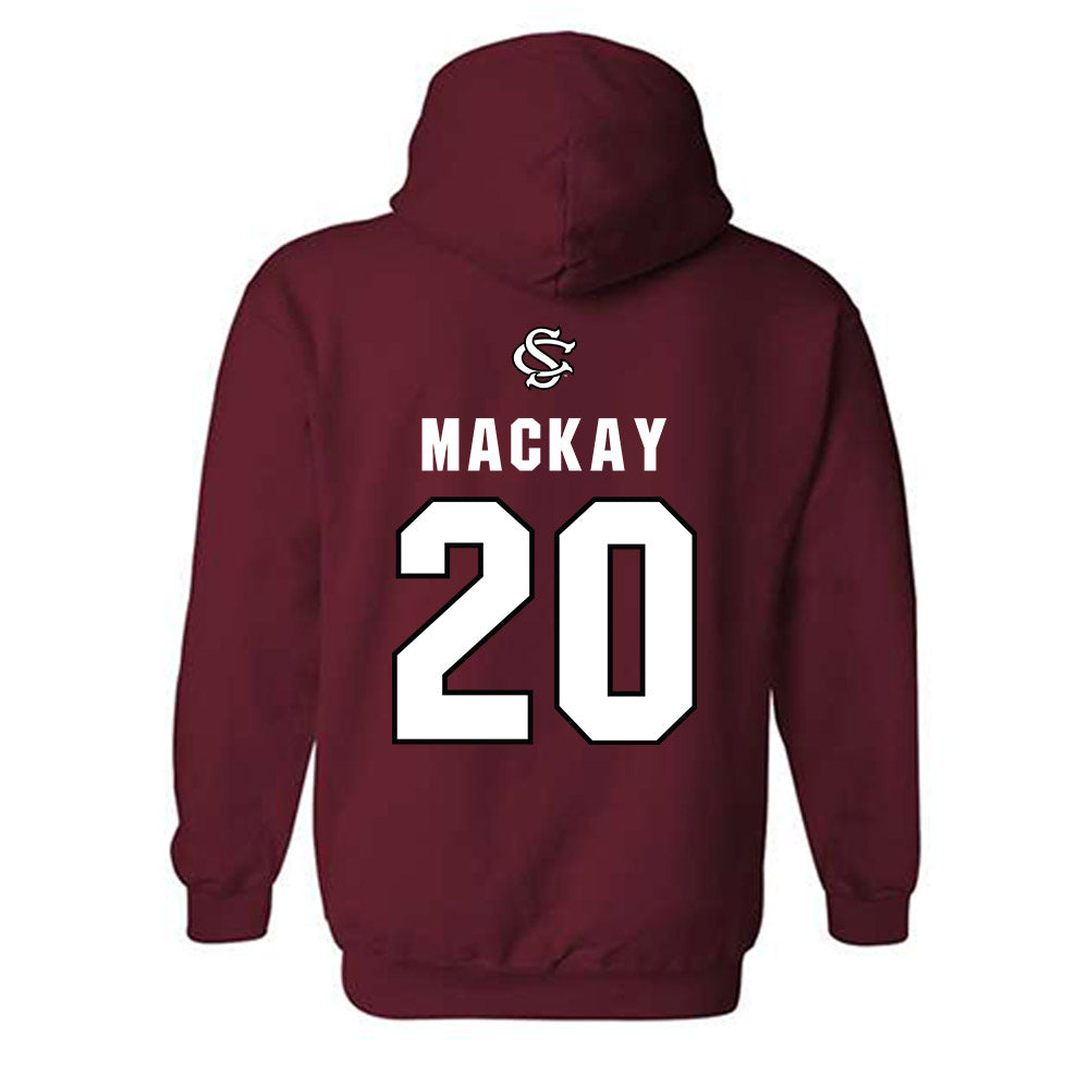 South Carolina - NCAA Softball : Jamie Mackay - NCAA® Replica Shersey Hooded Sweatshirt-1