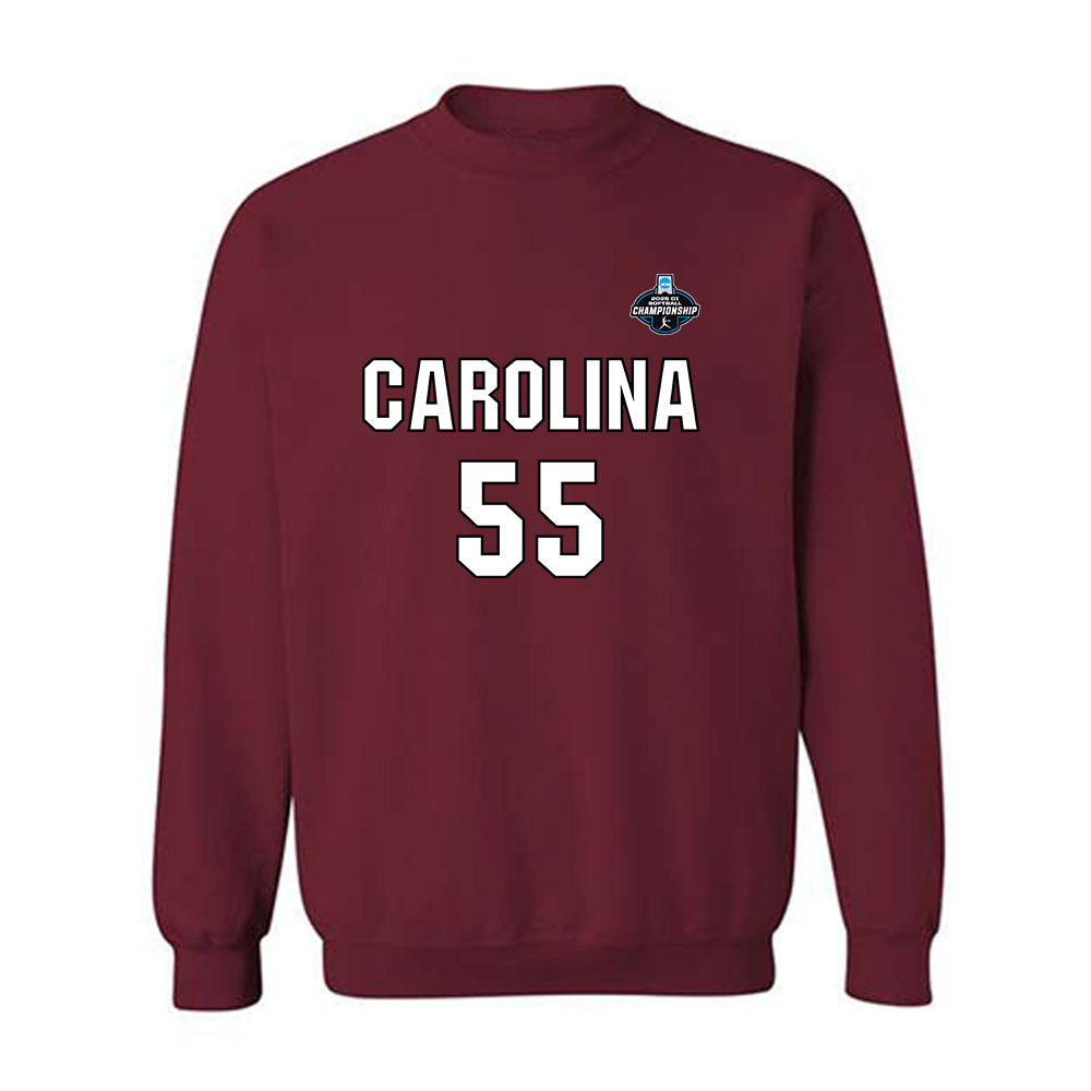 South Carolina - NCAA Softball : Julie Kelley - NCAA® Replica Shersey Crewneck Sweatshirt-0