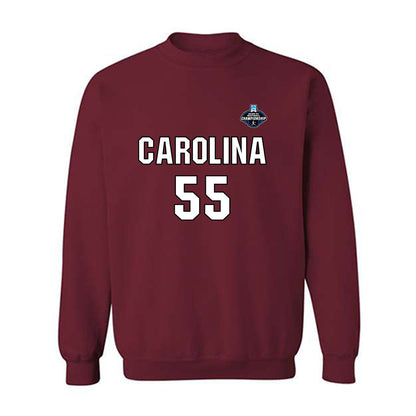 South Carolina - NCAA Softball : Julie Kelley - NCAA® Replica Shersey Crewneck Sweatshirt-0