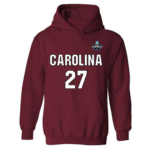 South Carolina - NCAA Softball : Jacy Harrelson - NCAA® Replica Shersey Hooded Sweatshirt-0