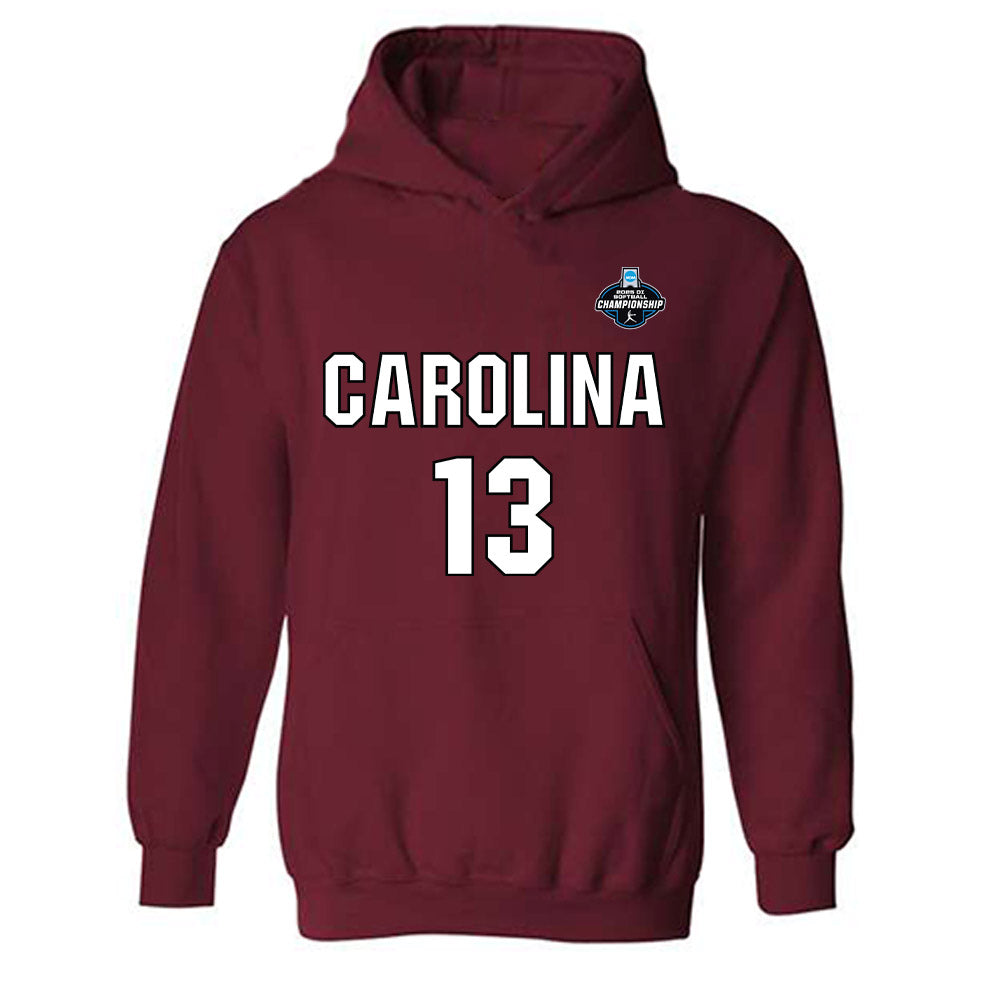 South Carolina - NCAA Softball : Emma Friedel - NCAA® Replica Shersey Hooded Sweatshirt-0
