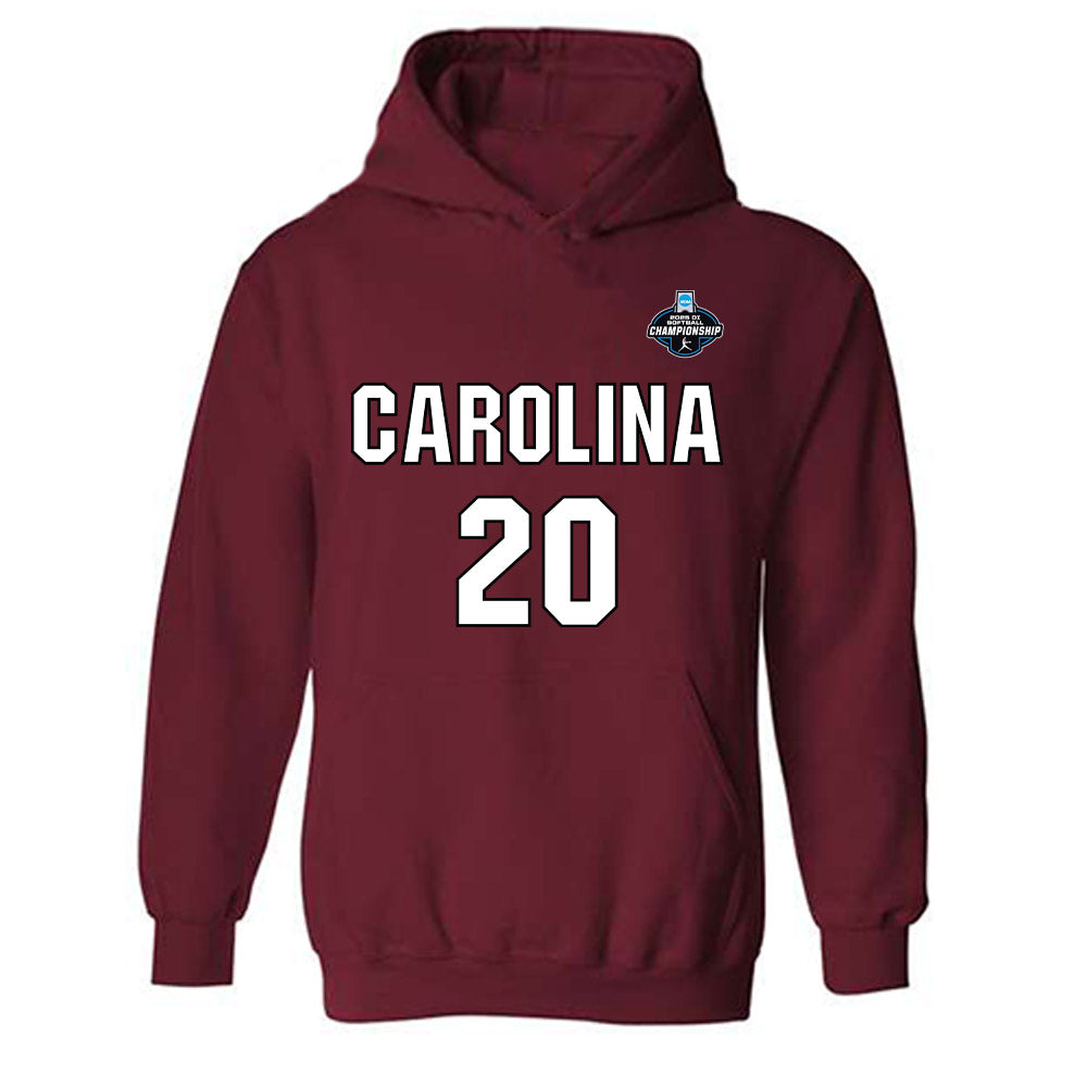 South Carolina - NCAA Softball : Jamie Mackay - NCAA® Replica Shersey Hooded Sweatshirt-0