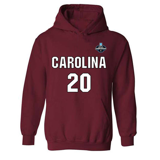 South Carolina - NCAA Softball : Jamie Mackay - NCAA® Replica Shersey Hooded Sweatshirt-0