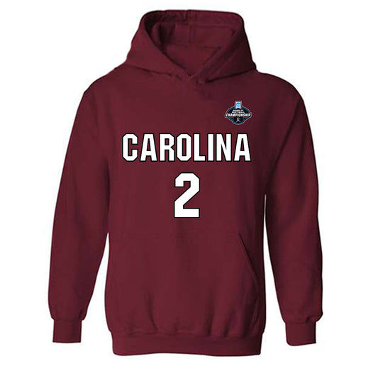 South Carolina - NCAA Softball : Dakota Potter - NCAA® Replica Shersey Hooded Sweatshirt-0