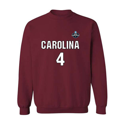 South Carolina - NCAA Softball : Tori Ensley - NCAA® Replica Shersey Crewneck Sweatshirt-0