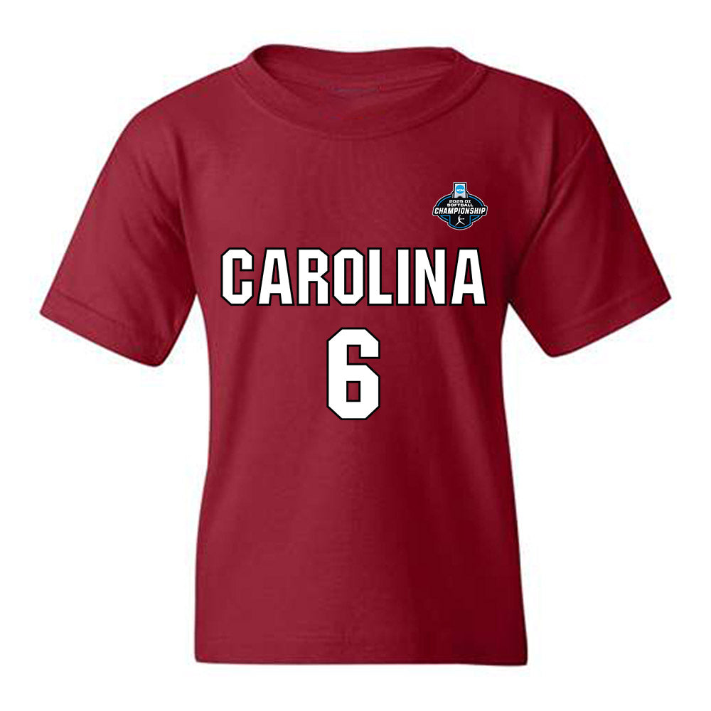South Carolina - NCAA Softball : Morgan Sharpe - NCAA® Replica Shersey Youth T-Shirt-0