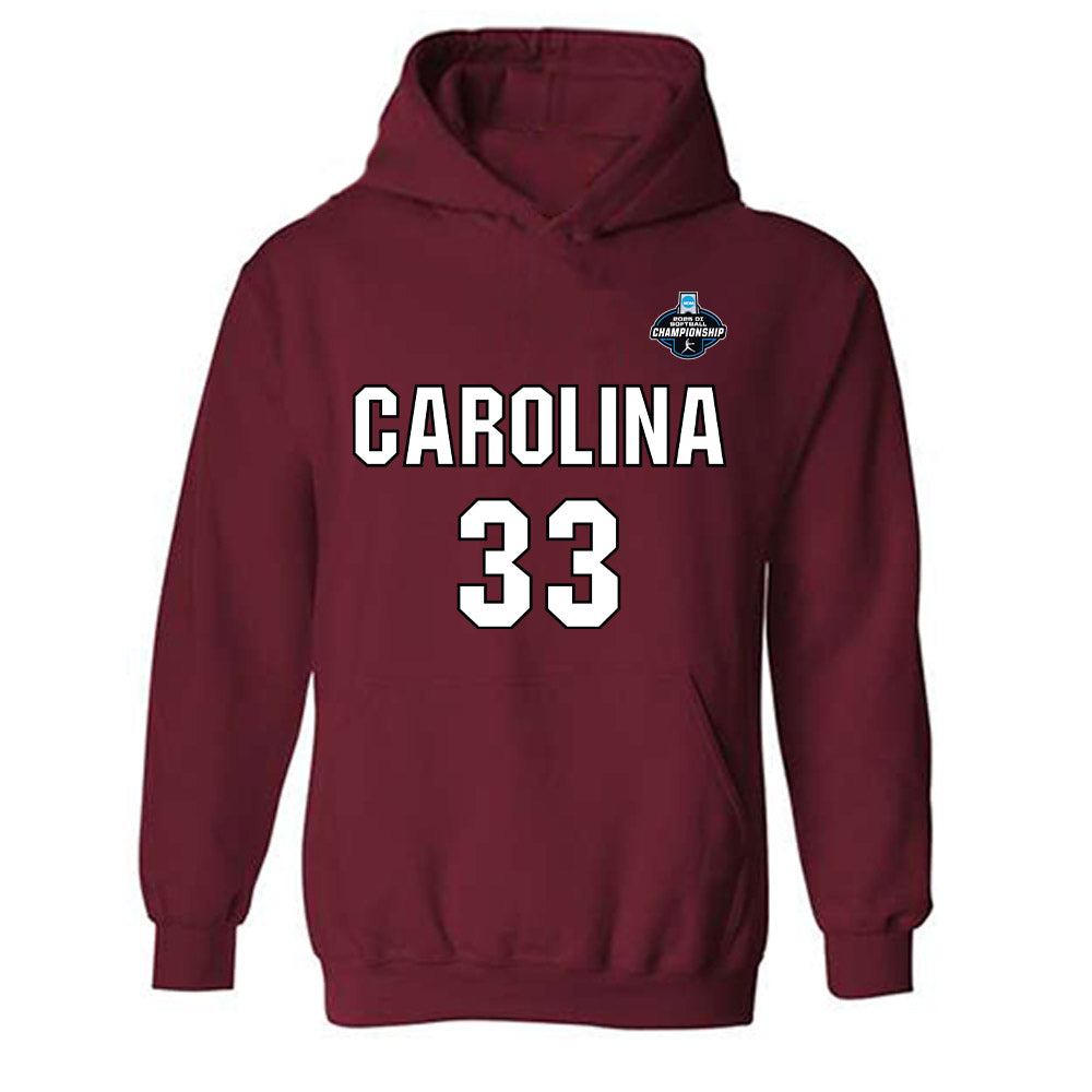 South Carolina - NCAA Softball : Karley Shelton - NCAA® Replica Shersey Hooded Sweatshirt-0