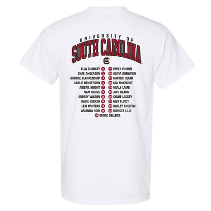South Carolina - NCAA Softball : - Roster T-Shirt-1