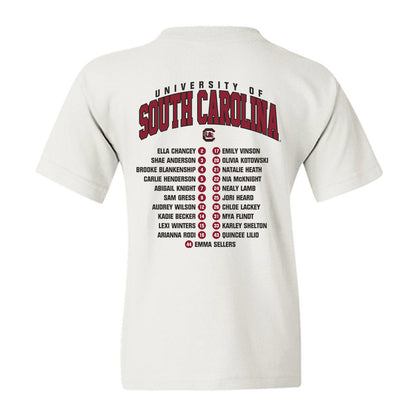 South Carolina - NCAA Softball : - Roster Youth T-Shirt-1