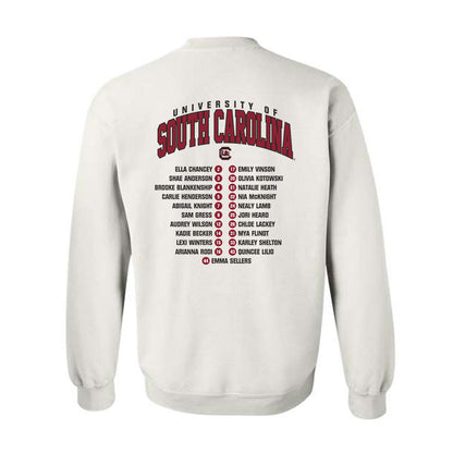 South Carolina - NCAA Softball : - Roster Crewneck Sweatshirt-1