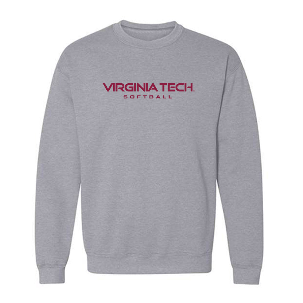 Virginia Tech - NCAA Softball : - Roster Crewneck Sweatshirt-0