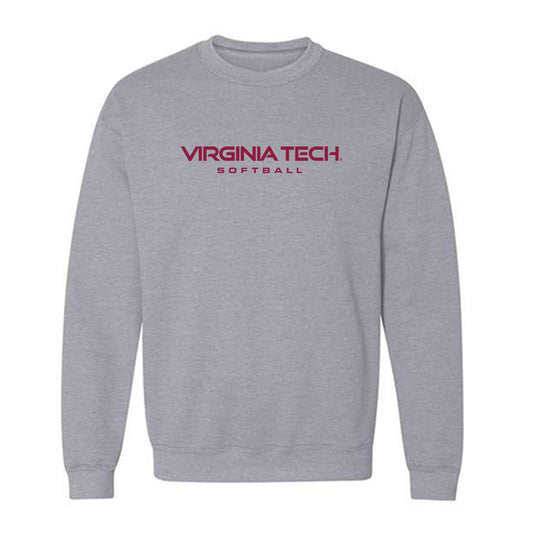 Virginia Tech - NCAA Softball : - Roster Crewneck Sweatshirt-0