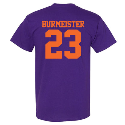 Clemson - NCAA Softball : Sophia Burmeister - NCAA® Replica Shersey T-Shirt-1