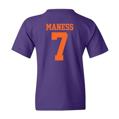 Clemson - NCAA Softball : Sierra Maness - NCAA® Replica Shersey Youth T-Shirt-1
