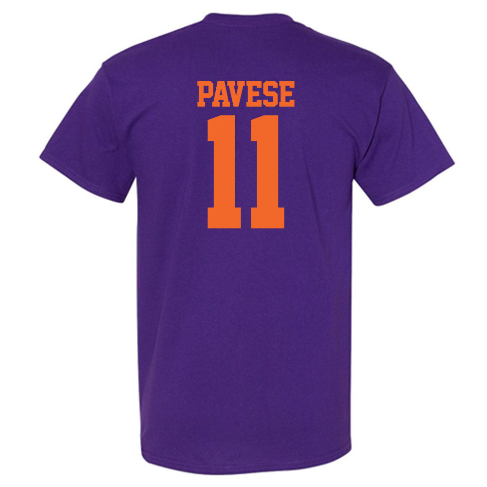 Clemson - NCAA Softball : Mac Pavese - NCAA® Replica Shersey T-Shirt-1