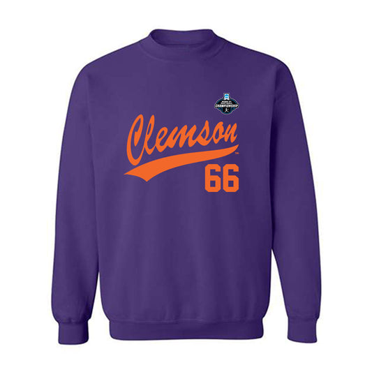 Clemson - NCAA Softball : Sarah Breaux - NCAA® Replica Shersey Crewneck Sweatshirt-0