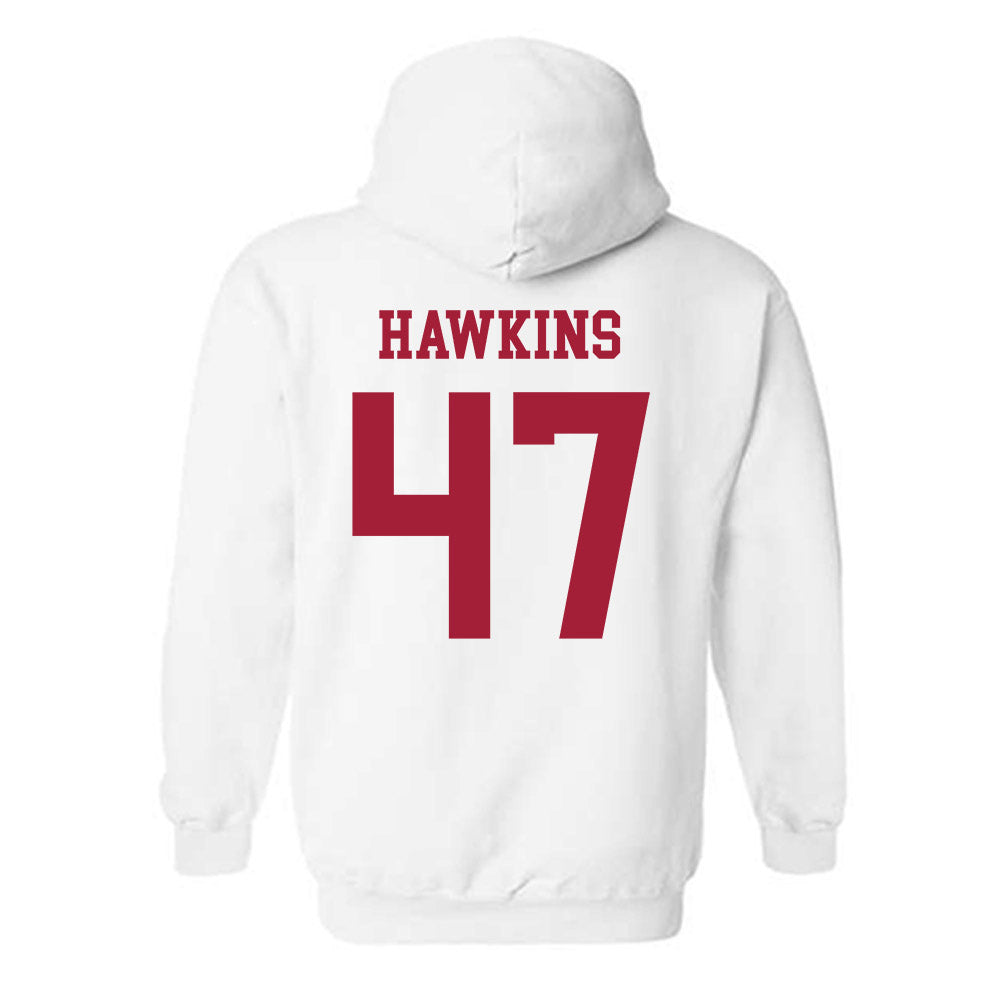 Alabama - NCAA Softball : Salen Hawkins - NCAA® Replica Shersey Hooded Sweatshirt-1