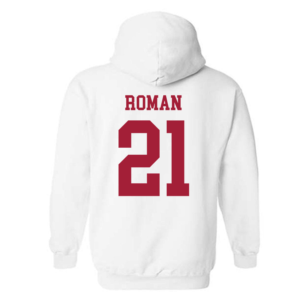 Alabama - NCAA Softball : Ana Roman - NCAA® Replica Shersey Hooded Sweatshirt-1