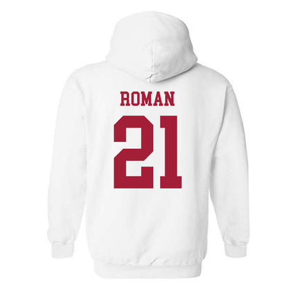 Alabama - NCAA Softball : Ana Roman - NCAA® Replica Shersey Hooded Sweatshirt-1
