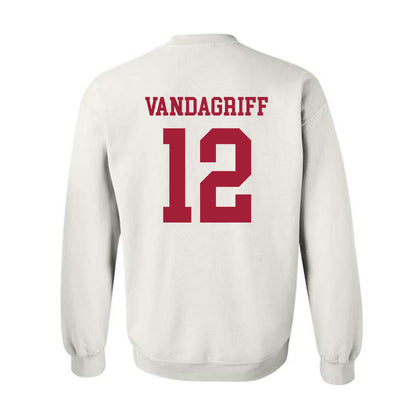 Alabama - NCAA Softball : Audrey Vandagriff - NCAA® Replica Shersey Crewneck Sweatshirt-1