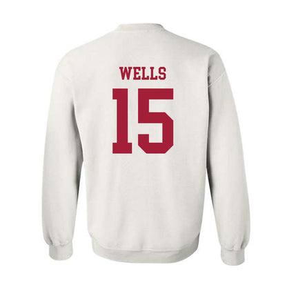 Alabama - NCAA Softball : Brooke Wells - NCAA® Replica Shersey Crewneck Sweatshirt-1