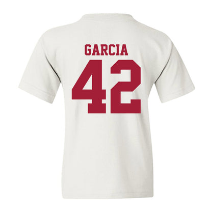 Oklahoma - NCAA Softball : Gabriella Garcia - White NCAA® Shersey Youth T-Shirt-1
