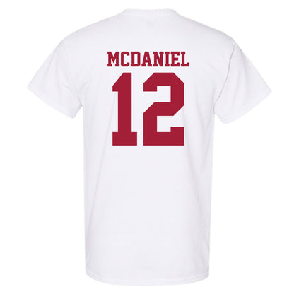 Oklahoma - NCAA Softball : Lexi McDaniel - White NCAA® Shersey T-Shirt-1