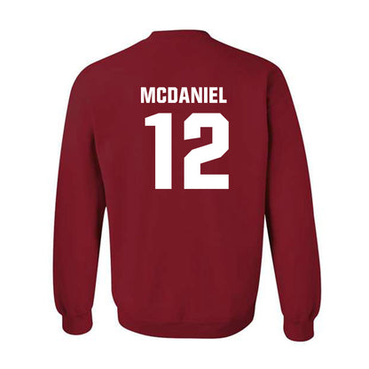 Oklahoma - NCAA Softball : Lexi McDaniel - Cardinal NCAA® Shersey Crewneck Sweatshirt-1