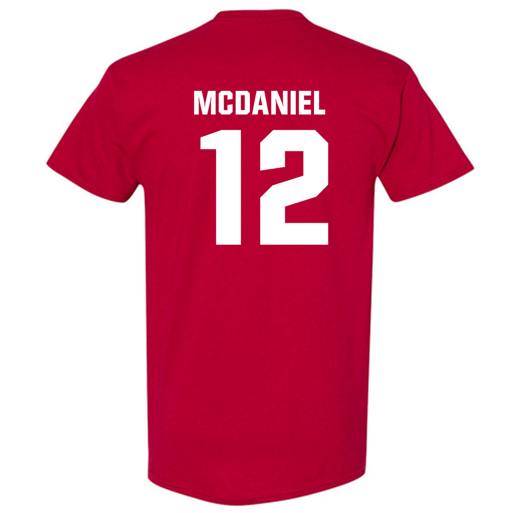 Oklahoma - NCAA Softball : Lexi McDaniel - Cardinal NCAA® Shersey T-Shirt-1