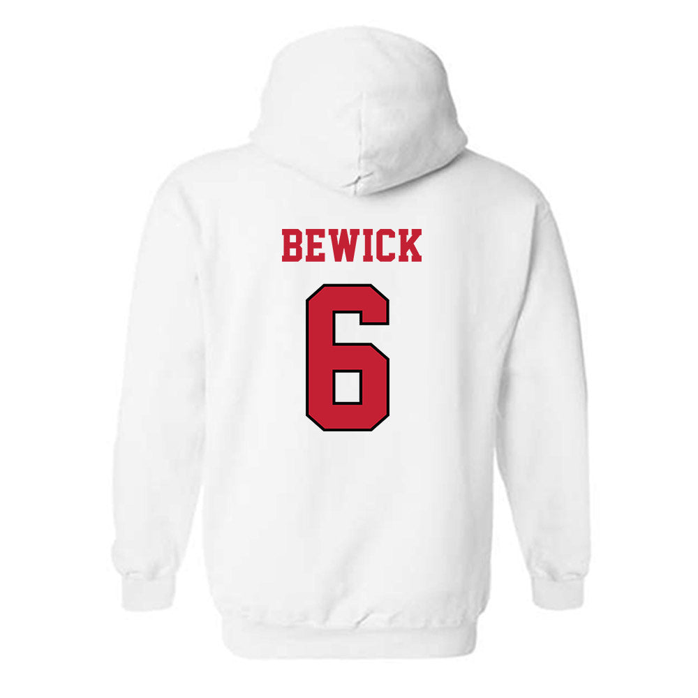 Ohio State - NCAA Softball : Sami Bewick - NCAA® Replica Shersey Hooded Sweatshirt-1